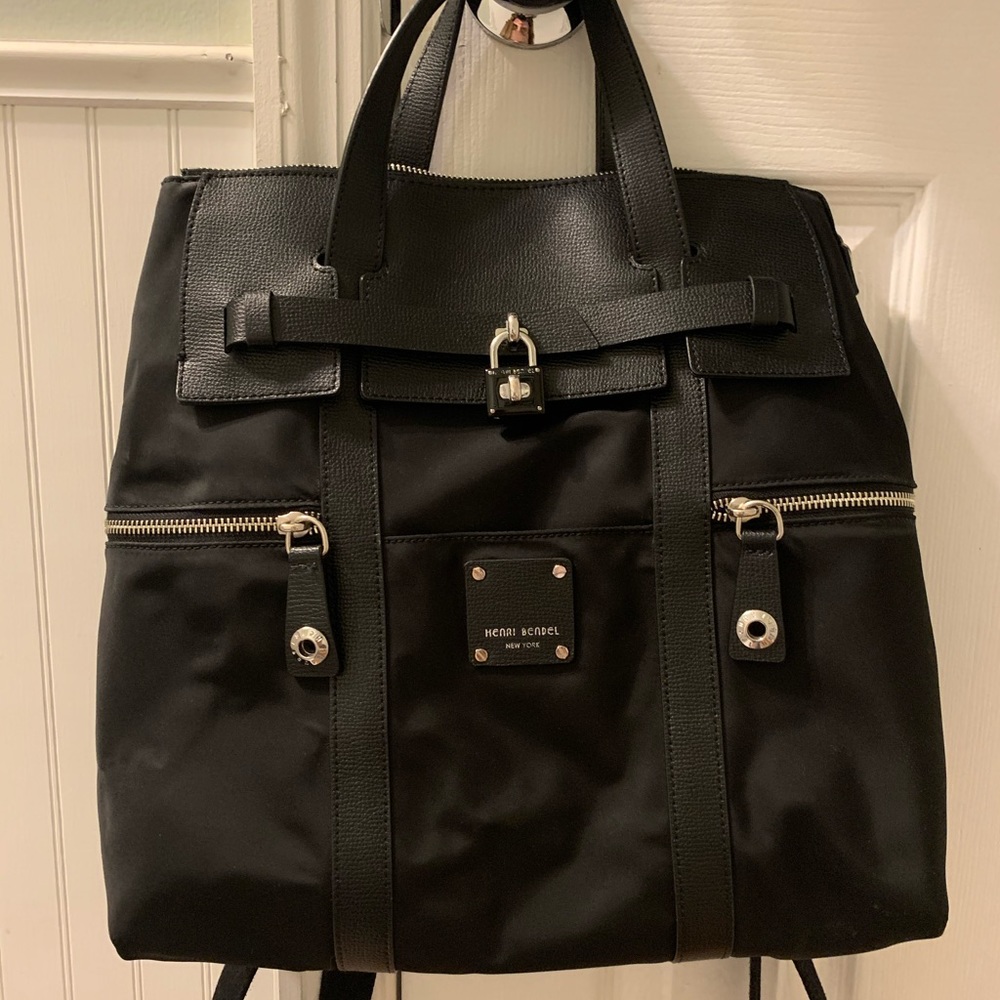 Henri Bendel large jetsetter backpack